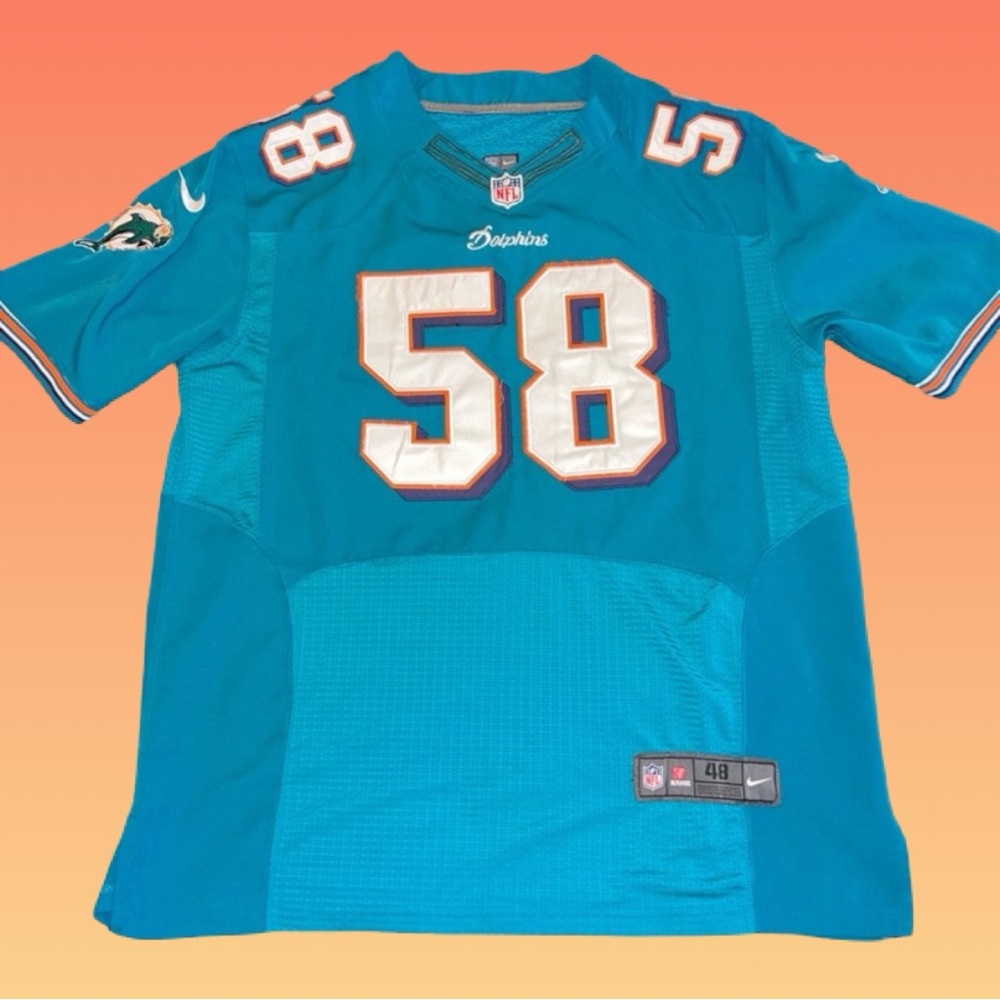 NFL Miami Dolphins AFC Football Jersey - Karlos Dansby #58